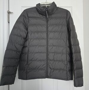 Women's Gray Puffer Jacket